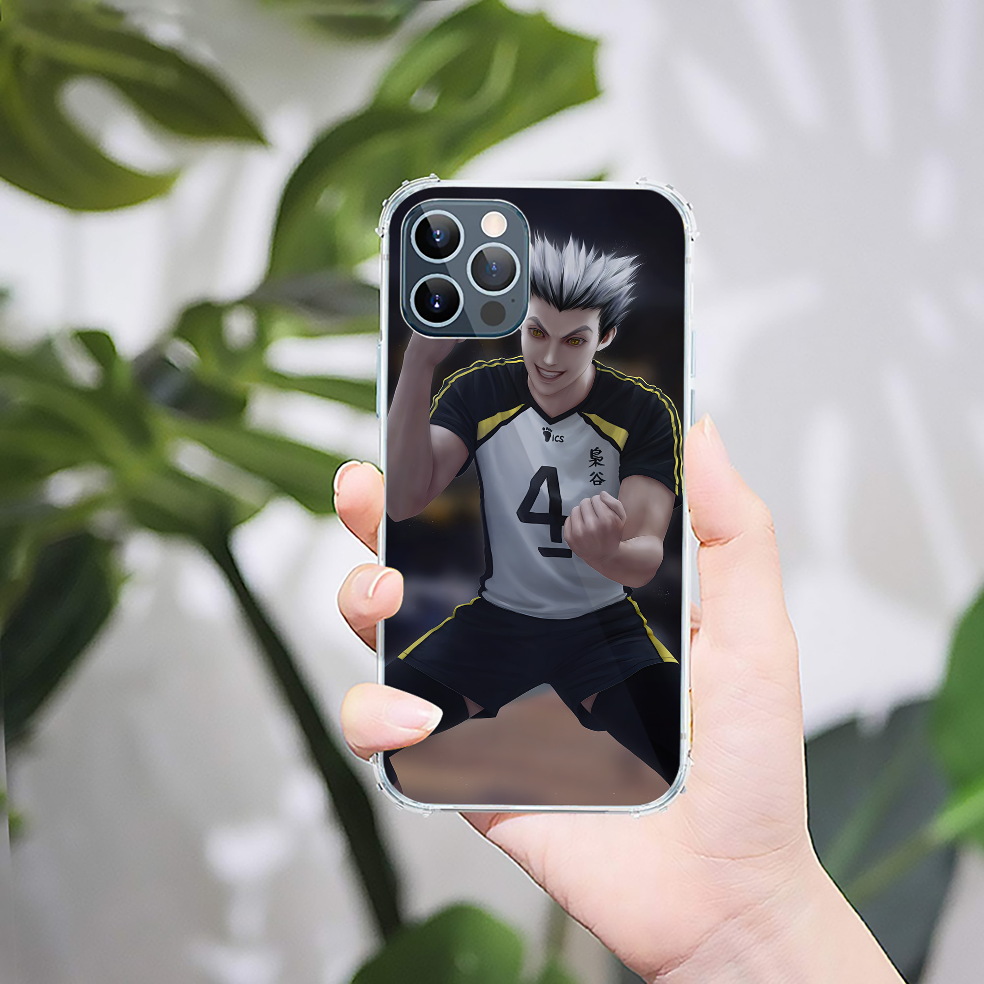 （画像用） ハイキュー!! Haikyu!! 【iPhone 12シリーズ対応】透明スマホケース（クリアソフトケース）
